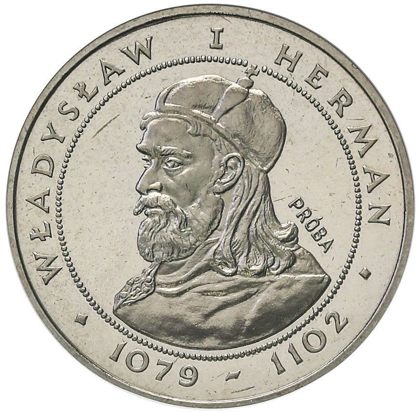 PRL. PRÓBA Nikiel 2000 złotych 1981 Herman